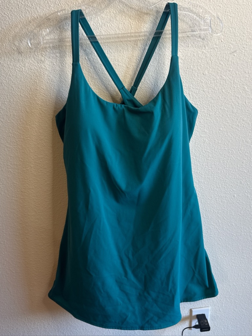Teal Halara easy peezy dress